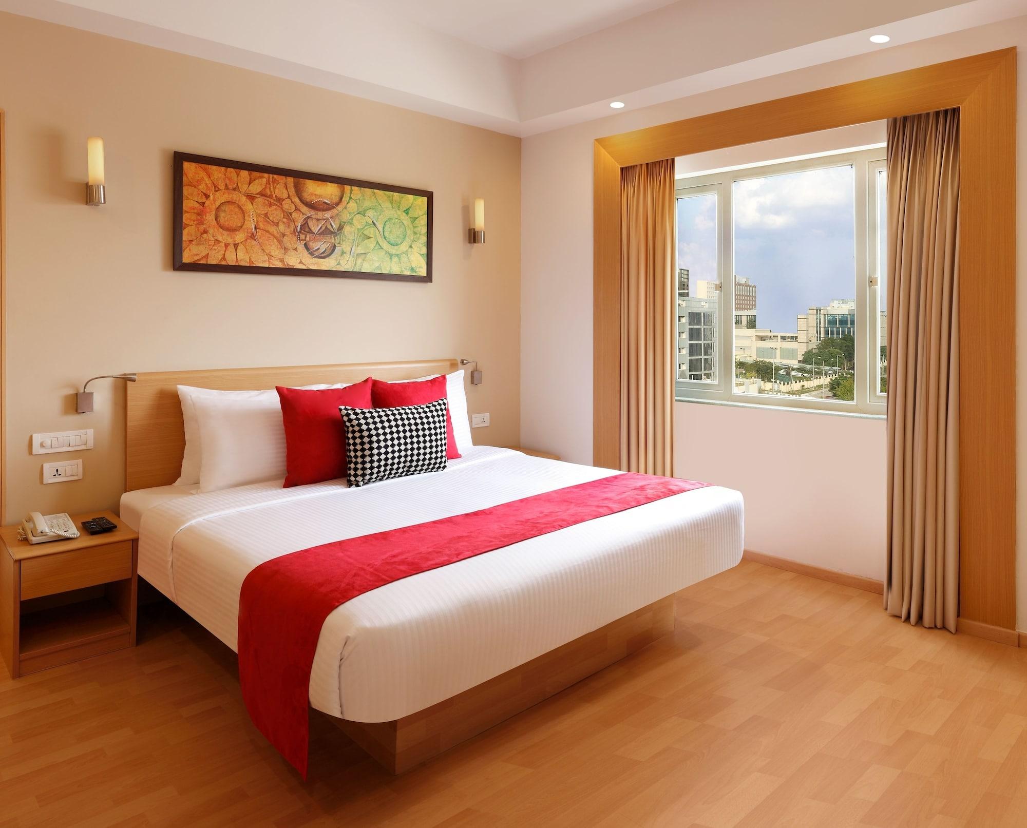 Lemon Tree Hotel, Gachibowli, Hyderabad Exterior foto